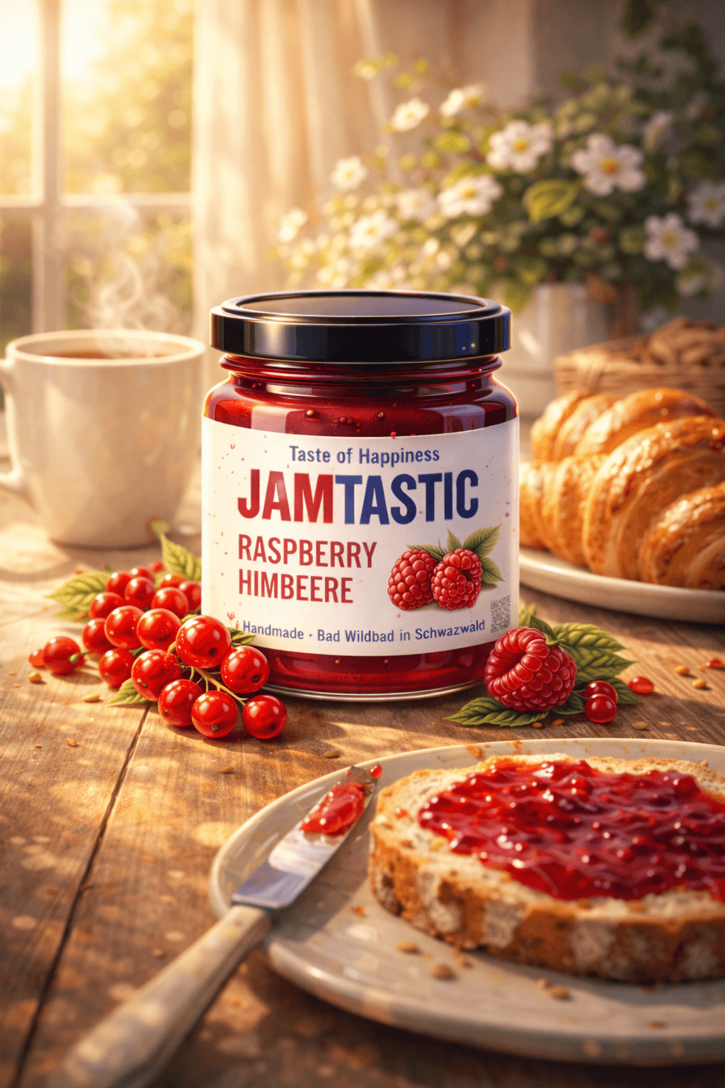 Copper lights on the bench